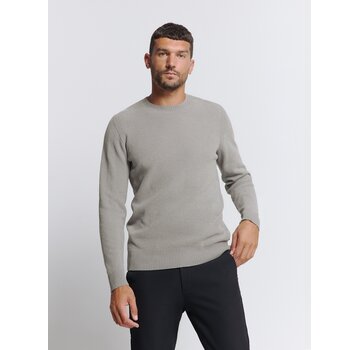 No Excess Pullover Crewneck Chenille Grey (26211115 - 021)