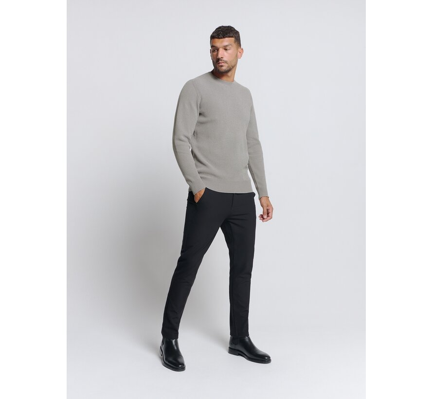 Pullover Crewneck Chenille Grey (26211115 - 021)