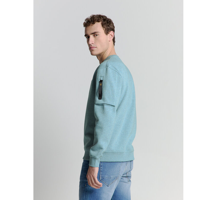 Sweater Crewneck Melange Ice (27100211 - 151)