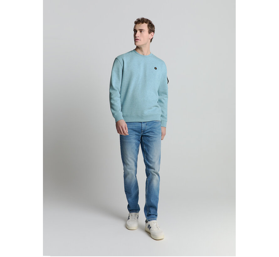 Sweater Crewneck Melange Ice (27100211 - 151)