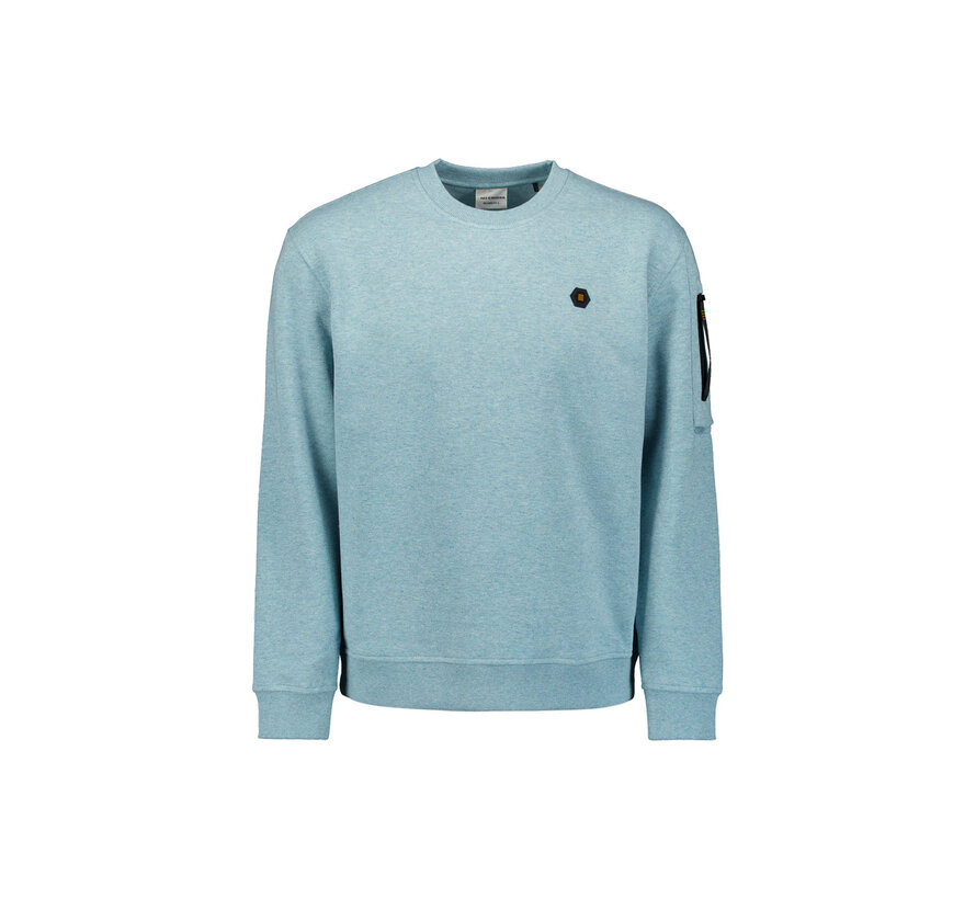 Sweater Crewneck Melange Ice (27100211 - 151)