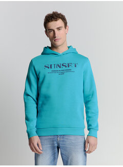 No Excess Hooded Sweater Seablue (27130151 - 039)