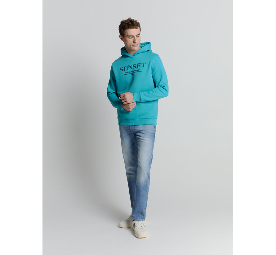 Hooded Sweater Seablue (27130151 - 039)
