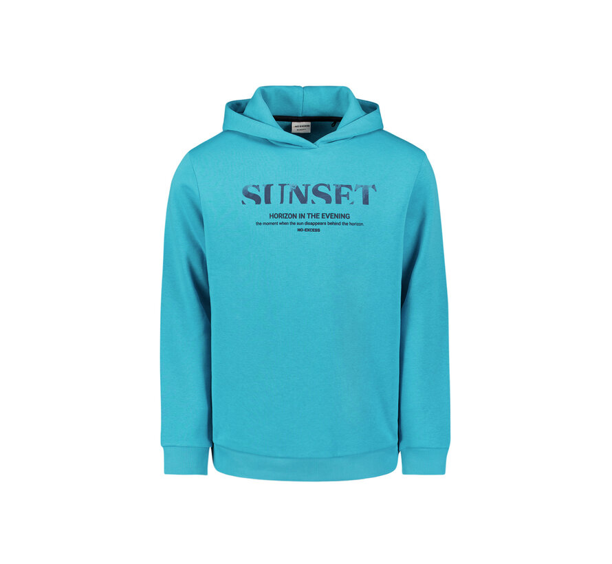 Hooded Sweater Seablue (27130151 - 039)