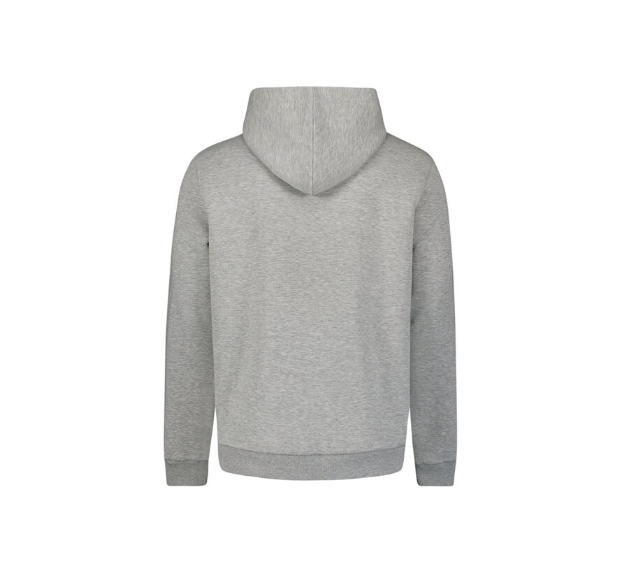 Hooded Sweater Grey Mel. (27130151 - 102)