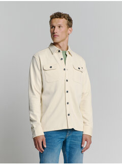 No Excess Overshirt Button Closure Sweat Chalk (27580103 - 017)
