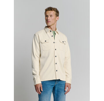 No Excess Overshirt Button Closure Sweat Chalk (27580103 - 017)