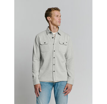 No Excess Overshirt Button Closure Sweat Grey Mel. (27580103 - 102)