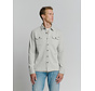 Overshirt Button Closure Sweat Grey Mel. (27580103 - 102)