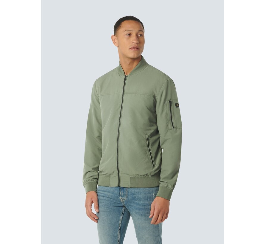 Jacket Short Fit Bomber Light Army (27630117SCH - 177)