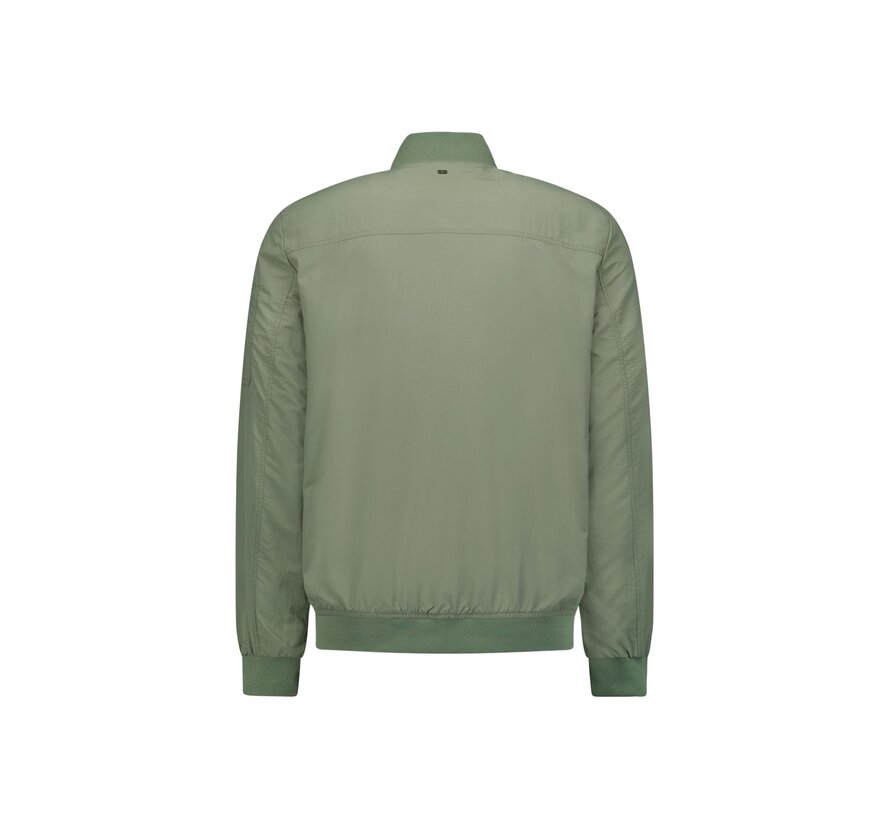 No Excess Jacket Short Fit Bomber Light Army (27630117SCH - 177)