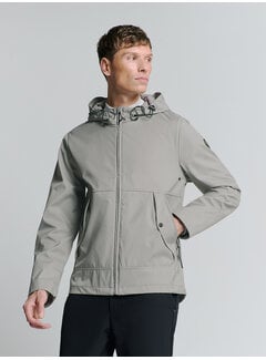 No Excess No Excess Jacket Mid Long Hooded Mid Grey (27630215 - 180)
