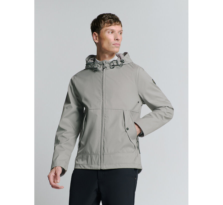 Jacket Mid Long Hooded Mid Grey (27630215 - 180)