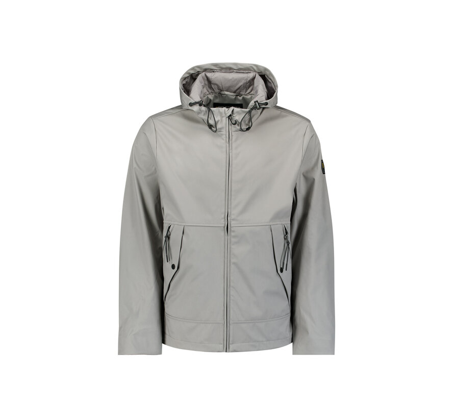 No Excess Jacket Mid Long Hooded Mid Grey (27630215 - 180)