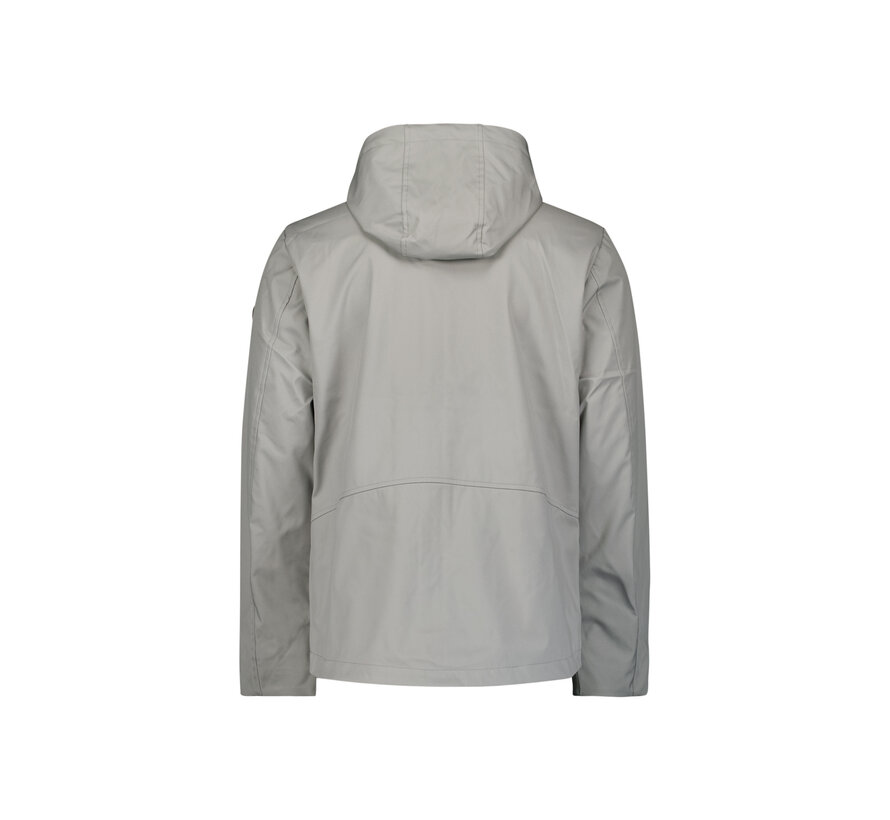 No Excess Jacket Mid Long Hooded Mid Grey (27630215 - 180)