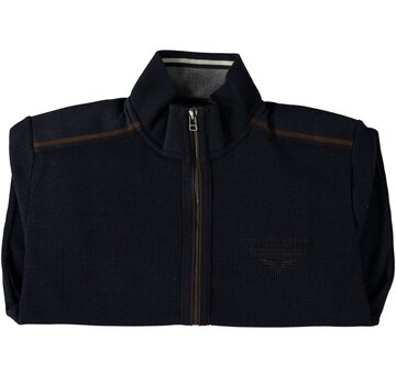 Fellows United Cardigan Vest Waffle Structure Navy (42.2619 - 110)