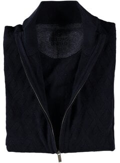 Fellows United Fellows United Cardigan Vest Special Dying Navy (22.1103 - 110)