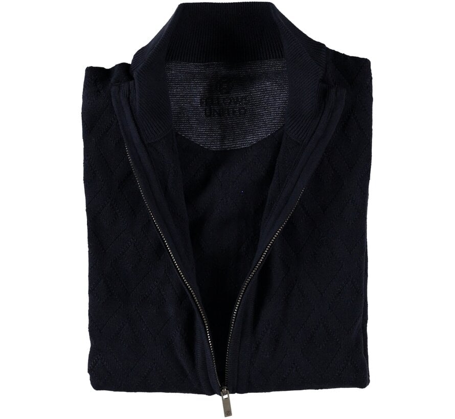 Fellows United Cardigan Vest Special Dying Navy (22.1103 - 110)