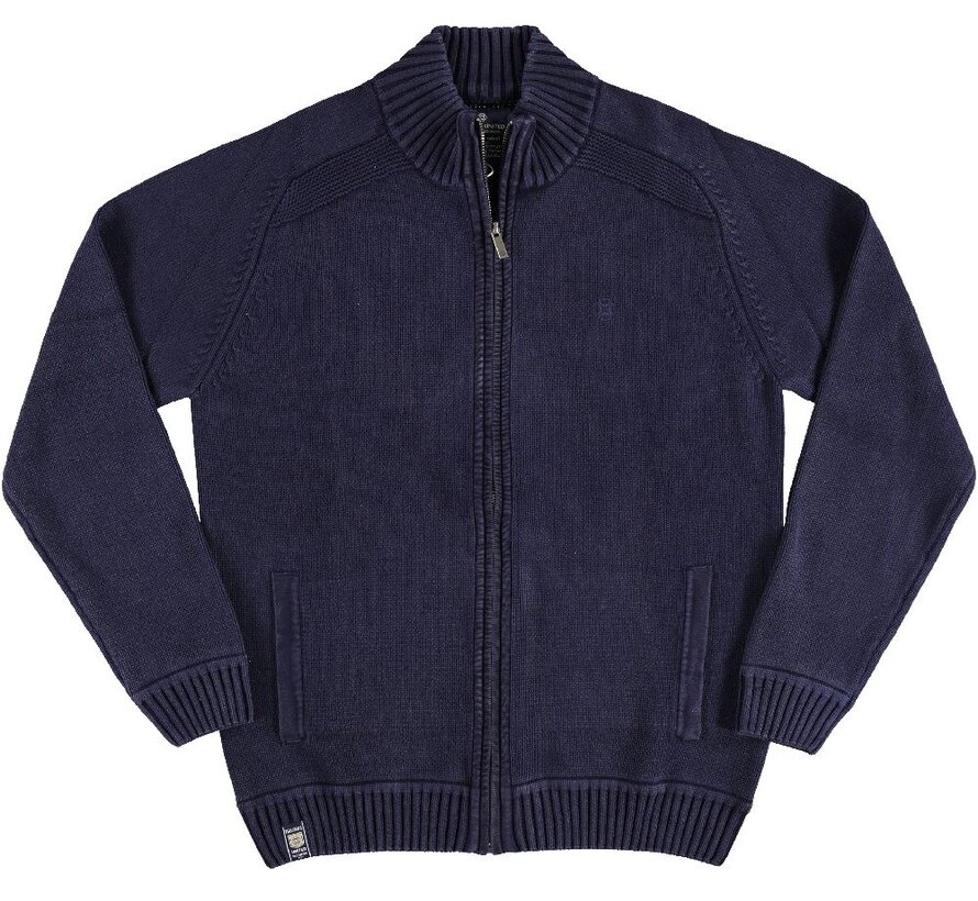 Cardigan Vest Shoulder Effect Navy (12.1121 - 110)