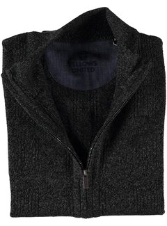 Fellows United Fellows United Cardigan Fantasy Structure Mid Grey (22.1105 - 121)