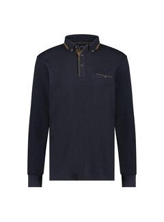 Fellows United Fellows United Rugby Waffle Structure Mixed Fabric Navy (32.2109 - 110)