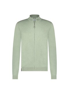 Fellows United Vest Cardigan Premium Flat Knit Light Green (41.1163 - 178)