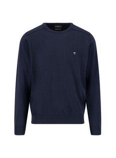 Fynch Hatton Pullover O-Neck Superfine Plus Navy (1508  233  - 690)