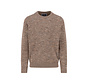Pullover O-Neck Twisted Mouliné Earth (1508  237  - 860)