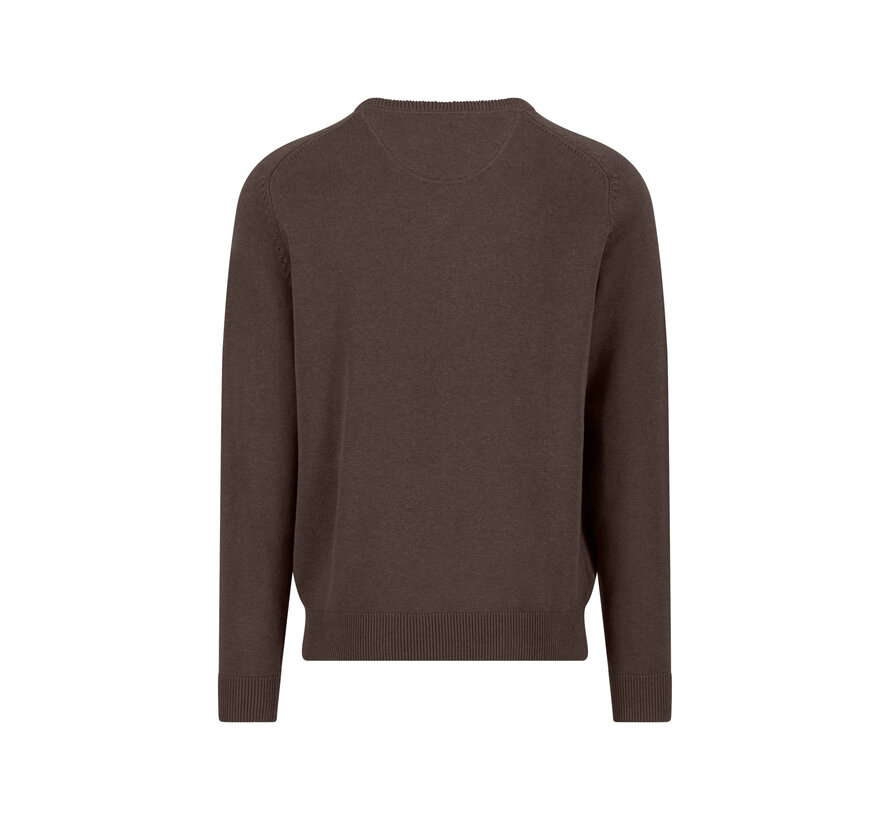Pullover V-Neck Supersoft Earth (1509  201  - 860)