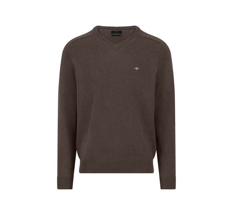 Pullover V-Neck Supersoft Earth (1509  201  - 860)