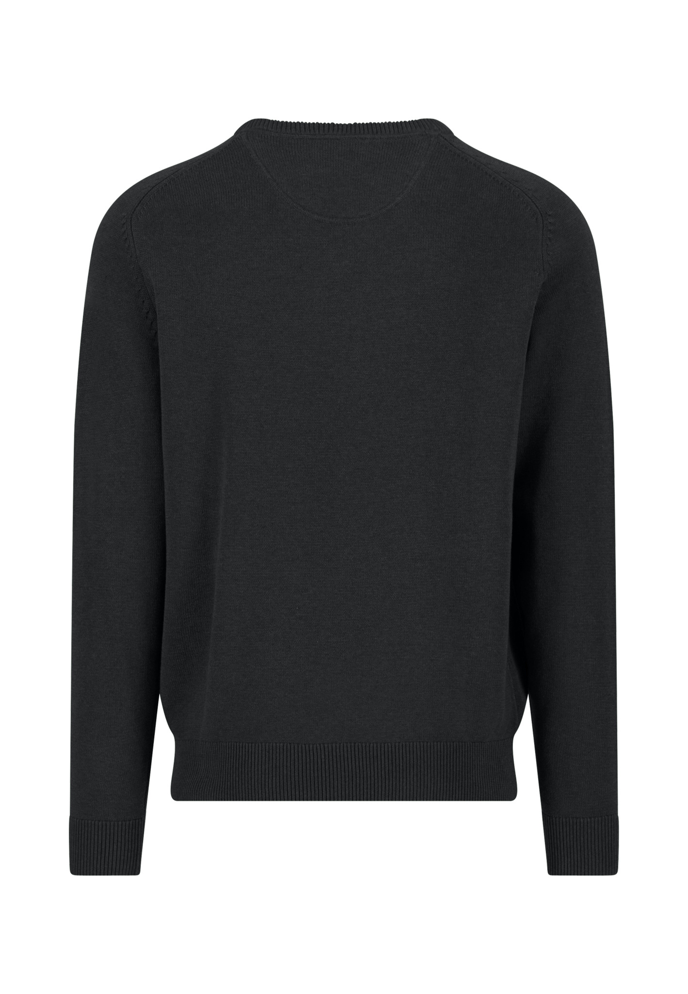 Fynch Hatton Pullover V-Neck Supersoft Black XL Fynch Hatton