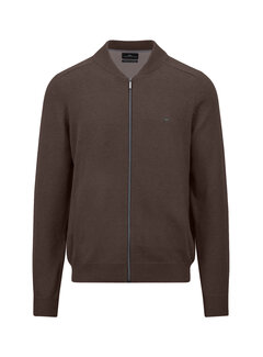 Fynch Hatton Vest Cardigan College Supersoft Earth (1509  204  - 860)