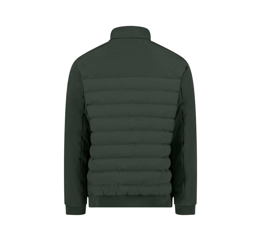 Basic Puffer Jas Hybrid *GRS Dark Ivy (1509  2603 - 737)