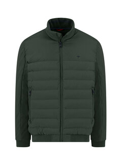 Fynch Hatton Basic Puffer Jas Hybrid *GRS Dark Ivy (1509  2603 - 737)