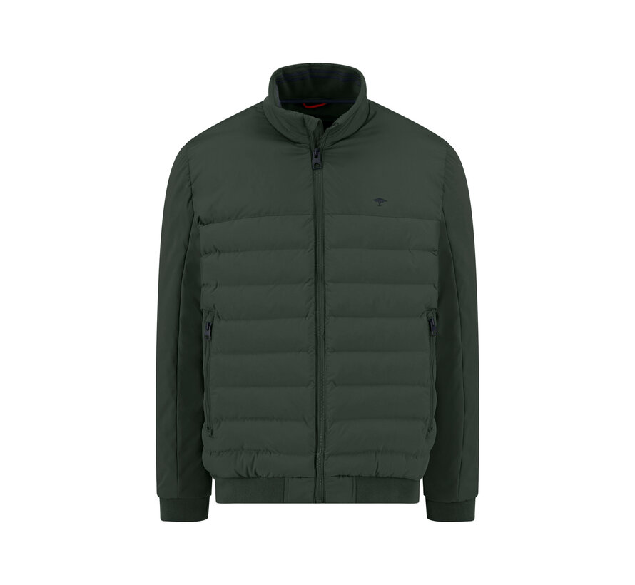 Basic Puffer Jas Hybrid *GRS Dark Ivy (1509  2603 - 737)