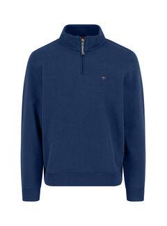 Fynch Hatton Half Zip Sweater Midnight (1514  1351 - 627)