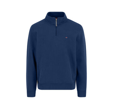 Fynch Hatton Half Zip Sweater Midnight (1514  1351 - 627)