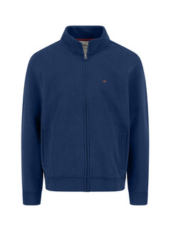 Fynch Hatton Sweat Vest Stand-Up Cardigan Midnight (1514  1352 - 627)