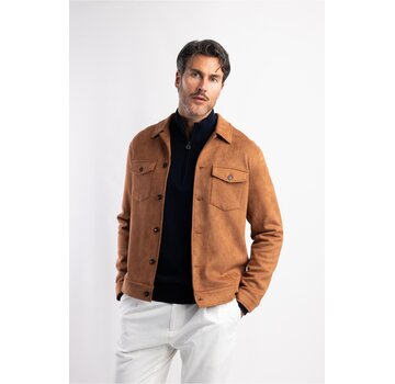 Blue Industry Shirtjacket Cognac (MILANOW25-M42 - Cognac)