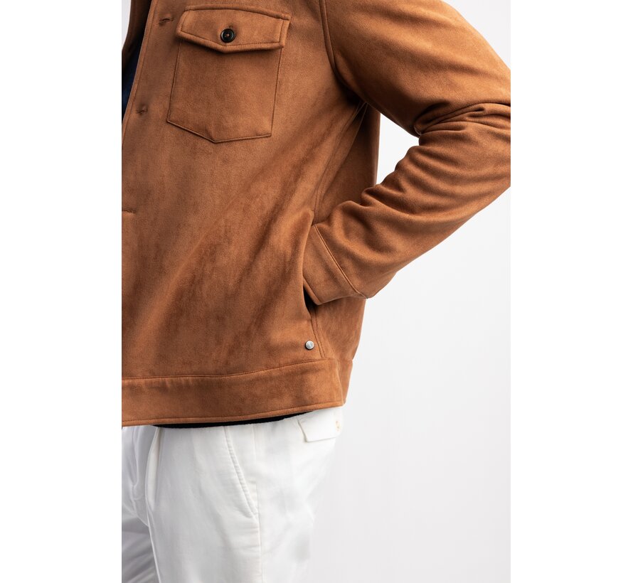 Shirtjacket Cognac (MILANOW25-M42 - Cognac)
