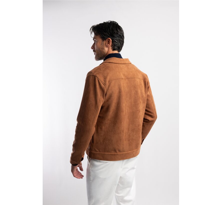 Shirtjacket Cognac (MILANOW25-M42 - Cognac)