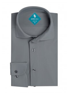 District Indigo Pique Performance Shirt Antraciet (7.31.025.780 - 024)