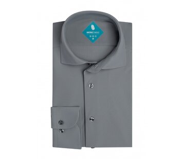 District Indigo Pique Performance Shirt Antraciet (7.31.025.780 - 024)