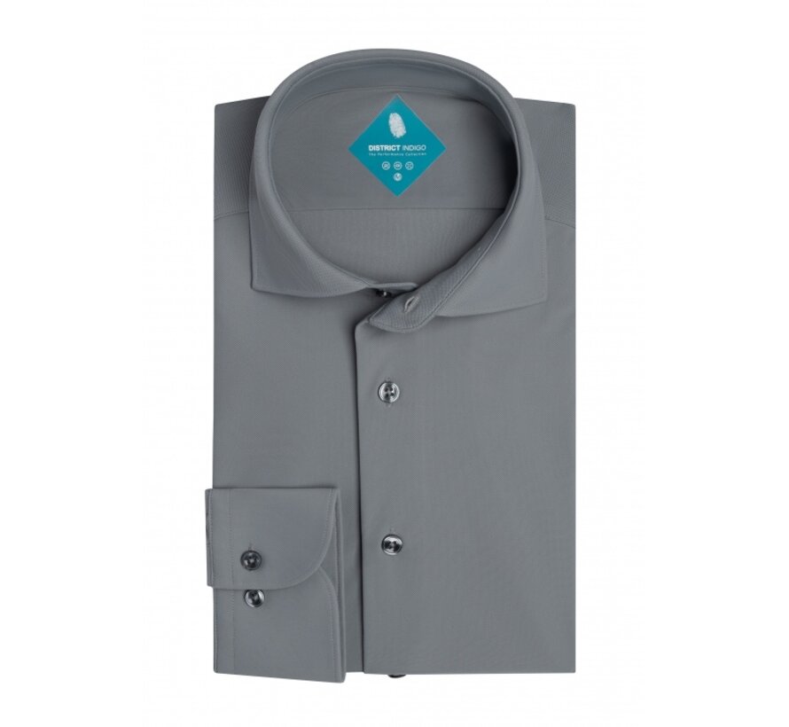 Pique Performance Shirt Antraciet (7.31.025.780 - 024)