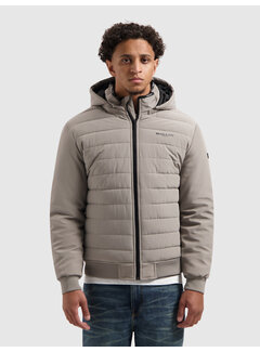 BALLIN' BALLIN' Softshell Padded Jacket Ash Grey (25039404 - 101)