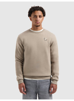 BALLIN' Circle Logo Sweater Taupe (25039302 - 53)