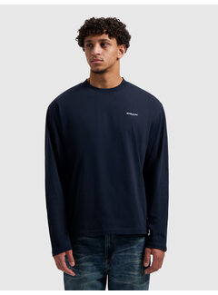 BALLIN' Original Chest Logo Longsleeve T-shirt Dark Navy (25039113 - 57)