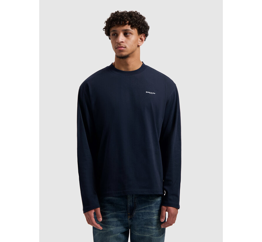 Original Chest Logo Longsleeve T-shirt Dark Navy (25039113 - 57)