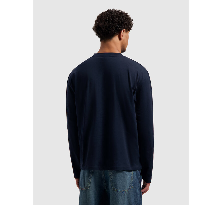 Original Chest Logo Longsleeve T-shirt Dark Navy (25039113 - 57)