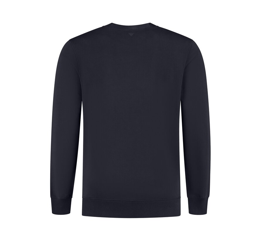 Pure Path Chain Stitch Sweater Dark Navy (25030307 - 57)